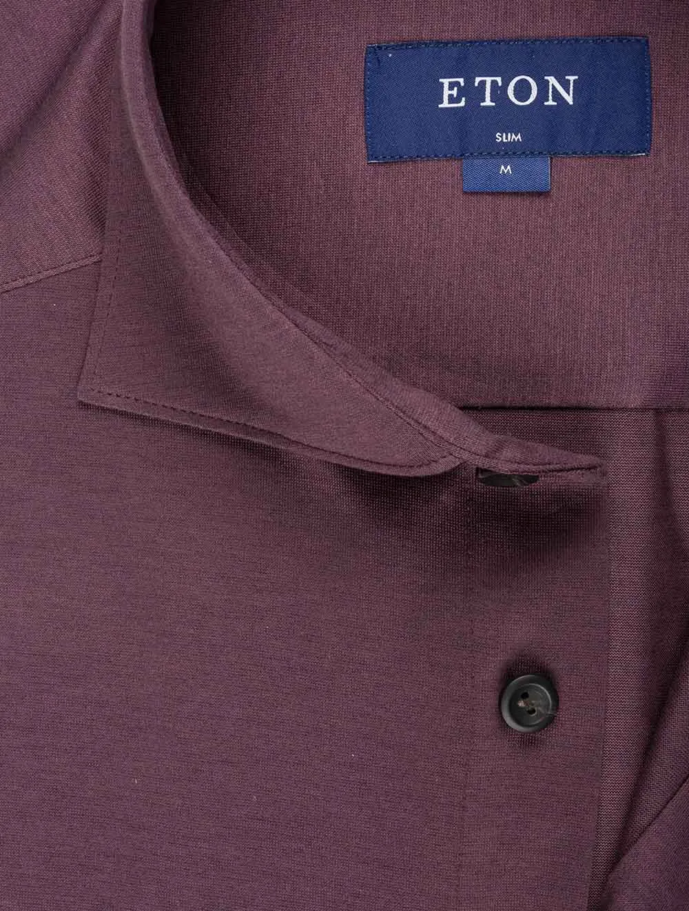 Jersey Slim Fit Shirt Burgundy