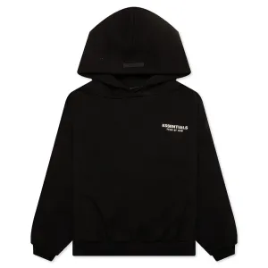 Kid's Fleece Hoodie - Black