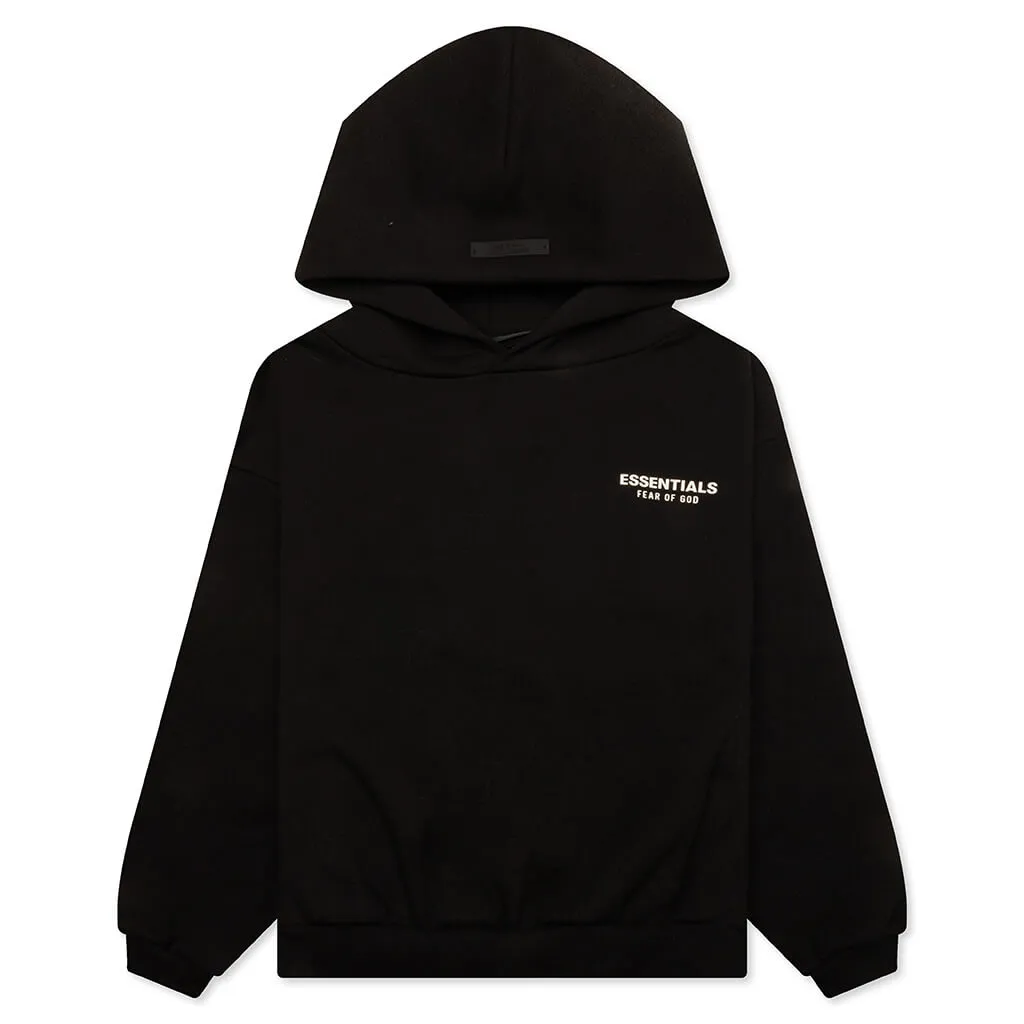 Kid's Fleece Hoodie - Black