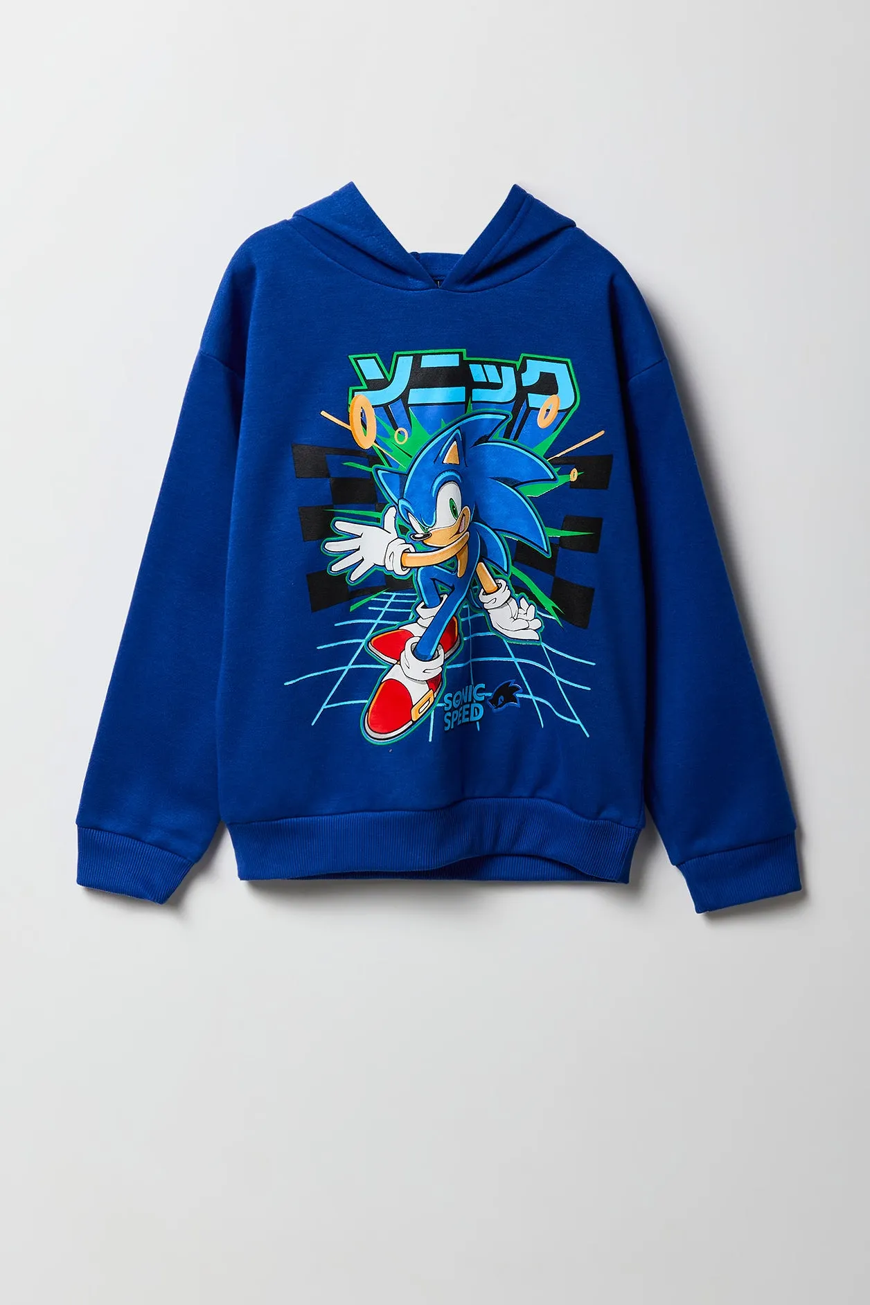 Kids Sonic Graphic Fleece Hoodie