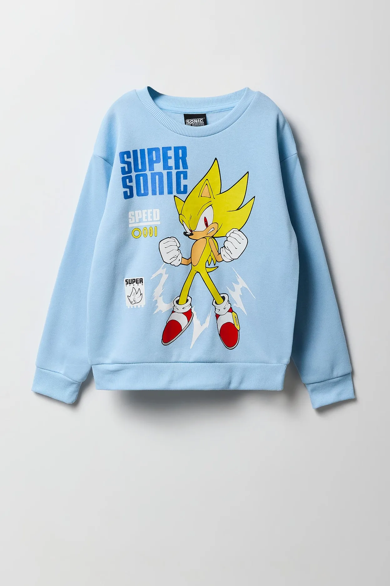 Kids Super Sonic Graphic Fleece Sweatshirt