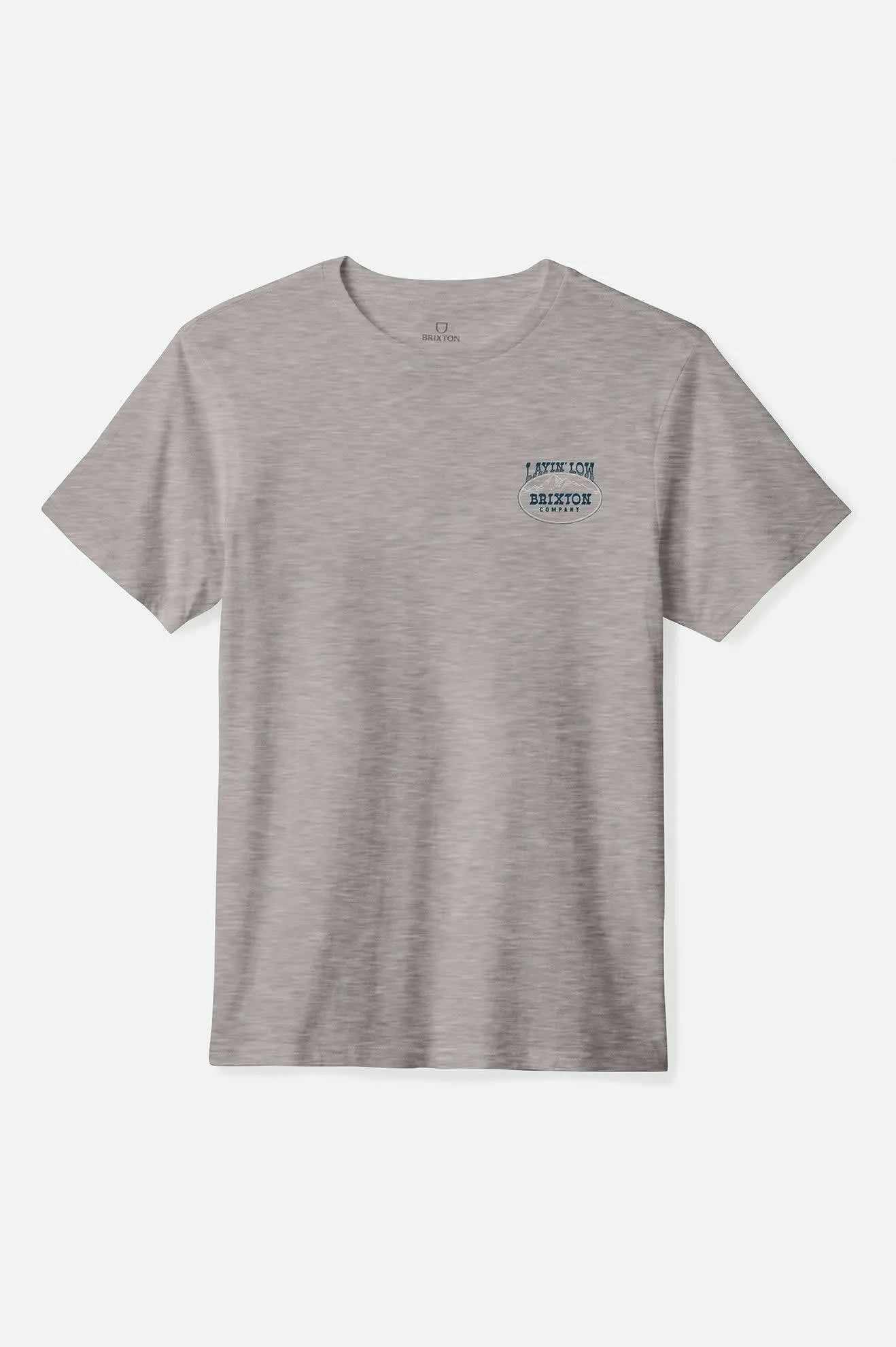 Layin' Low S/S Standard T-Shirt - Heather Grey