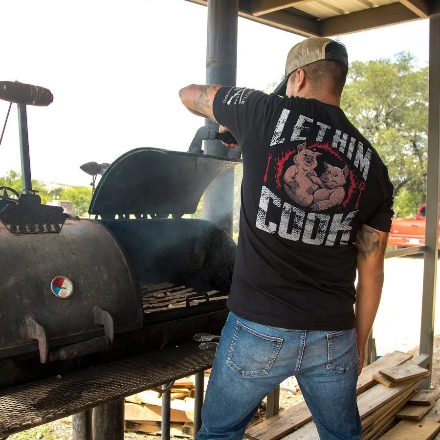 Let Him Cook T-Shirt - Black