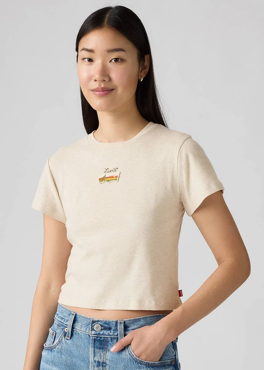 Levi's Graphic Essential Sporty Tee - Cactus Hills Oatmeal Heather