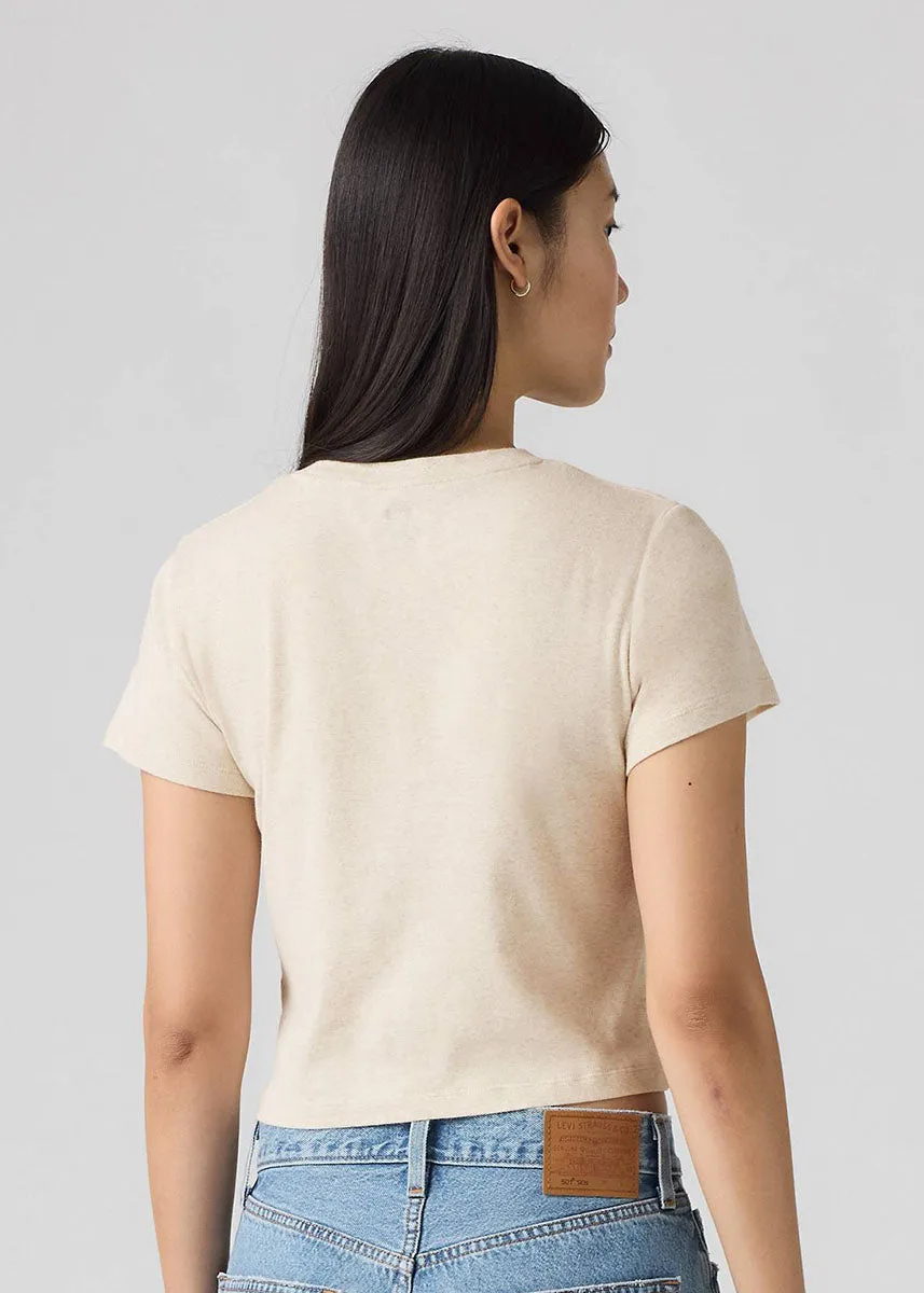 Levi's Graphic Essential Sporty Tee - Cactus Hills Oatmeal Heather