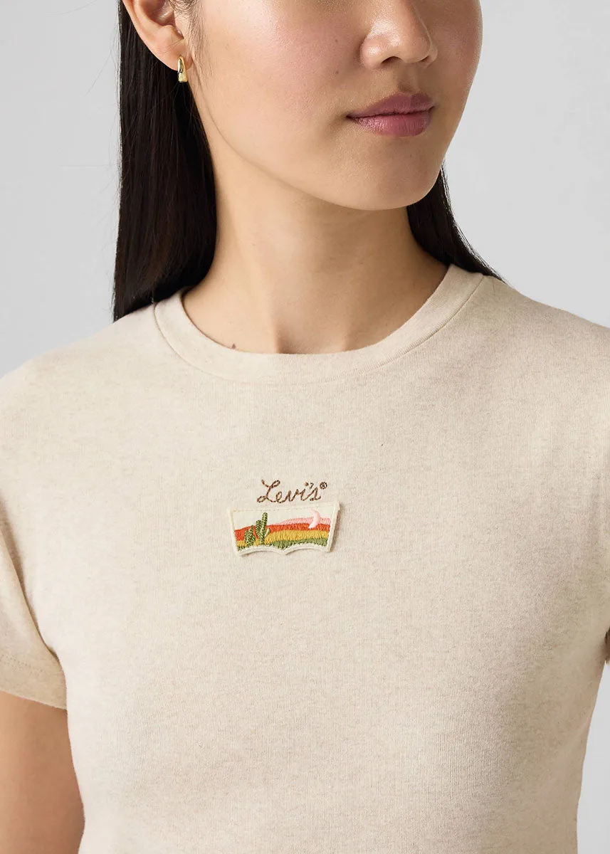 Levi's Graphic Essential Sporty Tee - Cactus Hills Oatmeal Heather