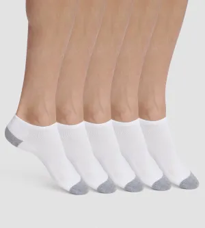 Lot de 5 paires de socquettes homme en coton Blanc EcoDim Sport