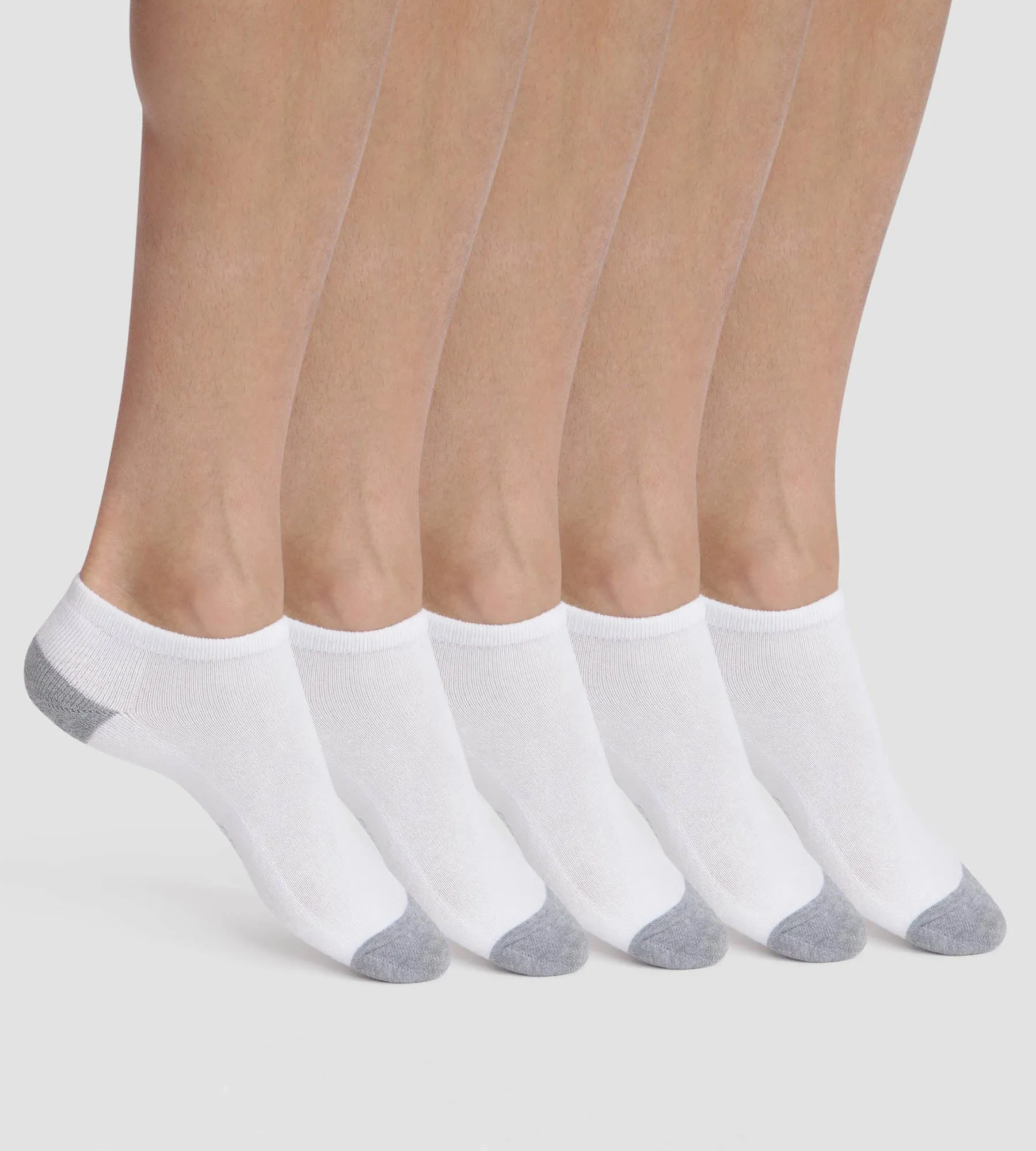 Lot de 5 paires de socquettes homme en coton Blanc EcoDim Sport