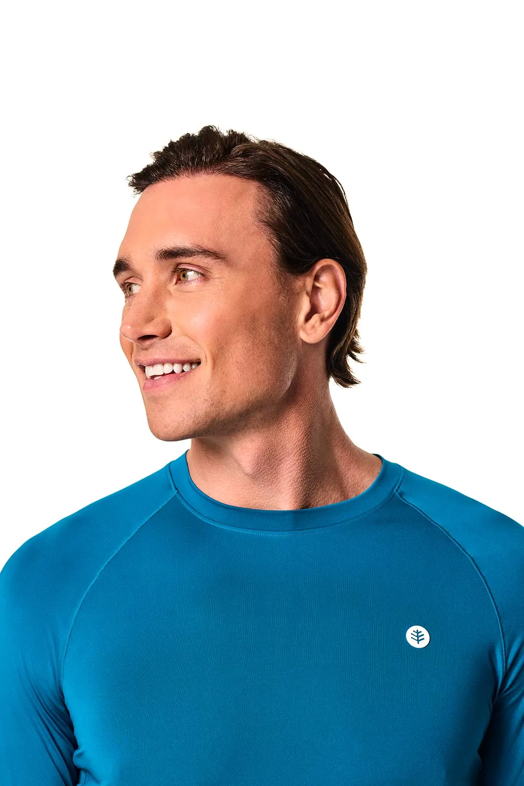 Men's Agility Long Sleeve Performance T-shirt | Bluejay