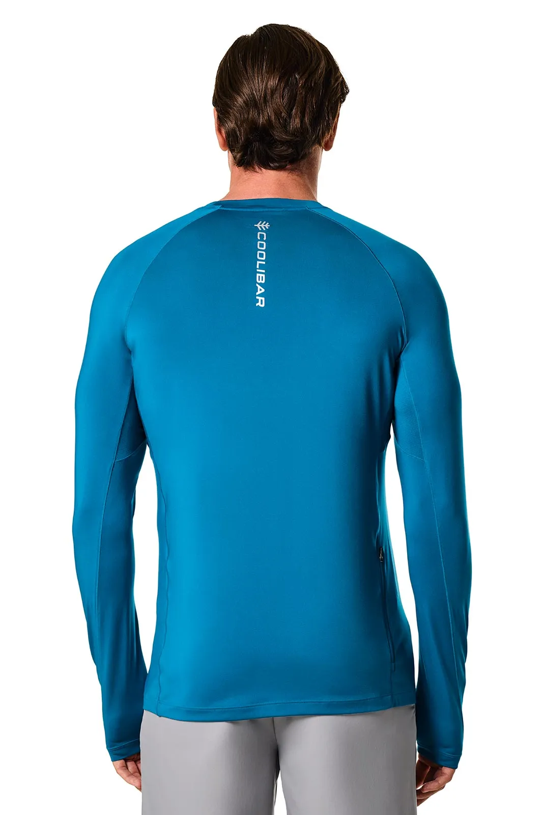 Men's Agility Long Sleeve Performance T-shirt | Bluejay