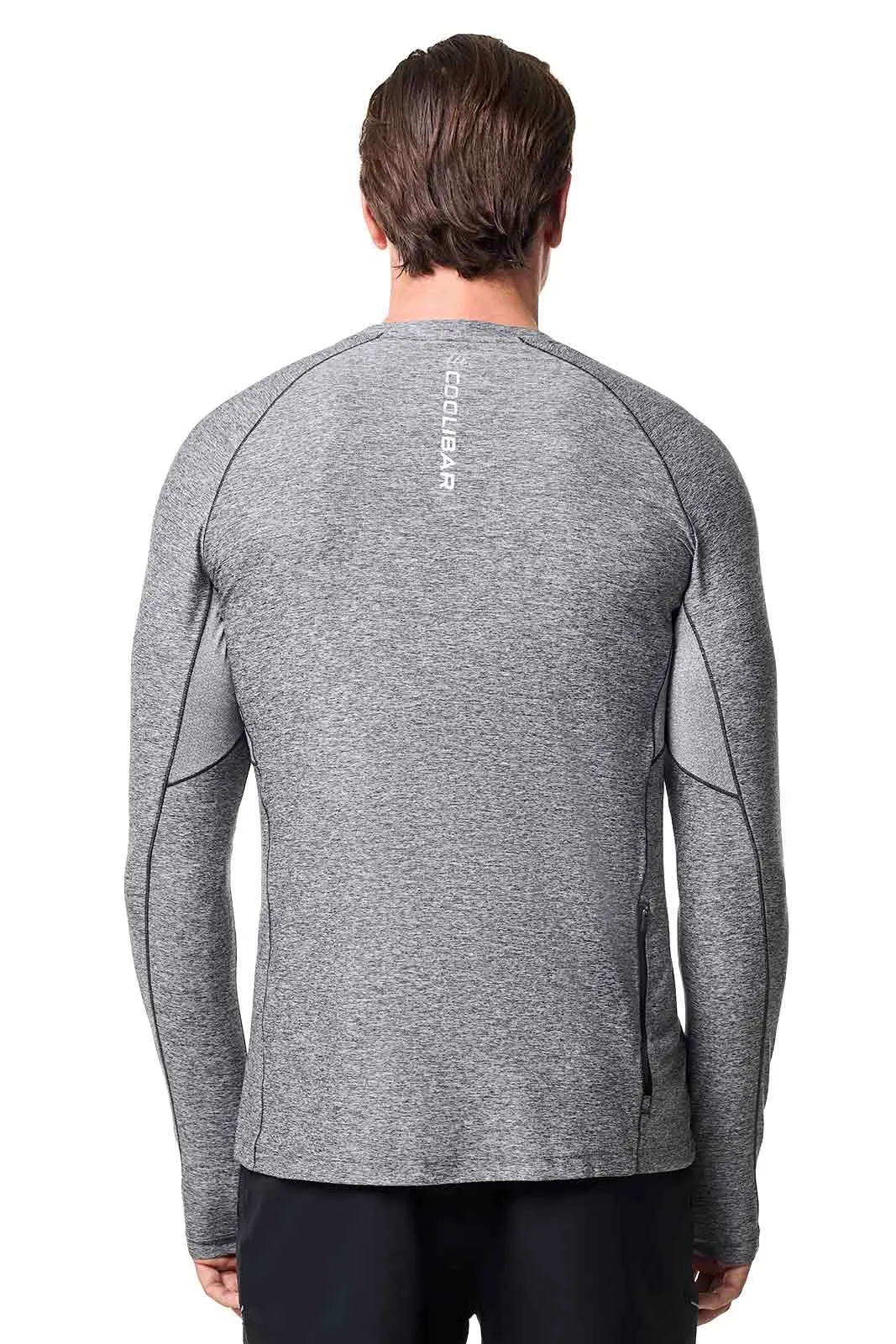 Men's Agility Long Sleeve Performance T-Shirt | Charcoal Heather