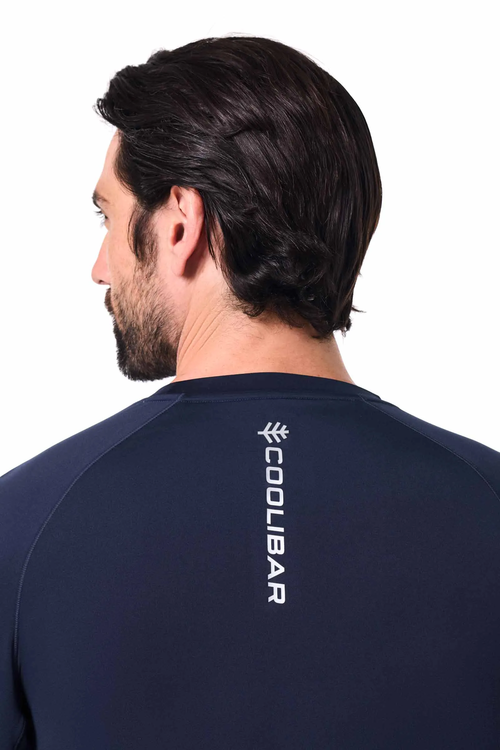 Men's Agility Long Sleeve Performance T-Shirt | Navy
