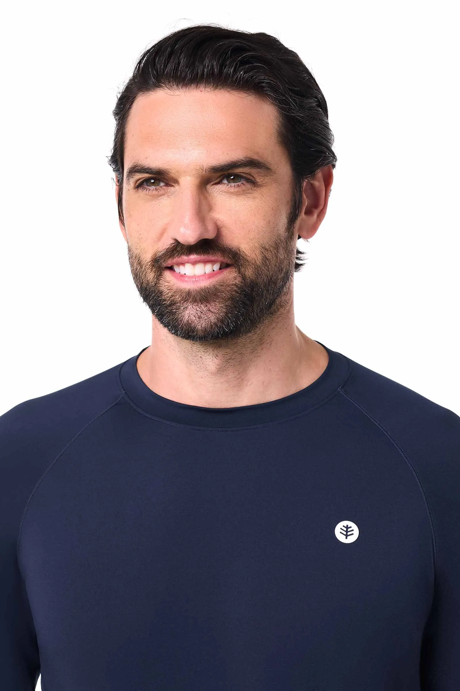 Men's Agility Long Sleeve Performance T-Shirt | Navy