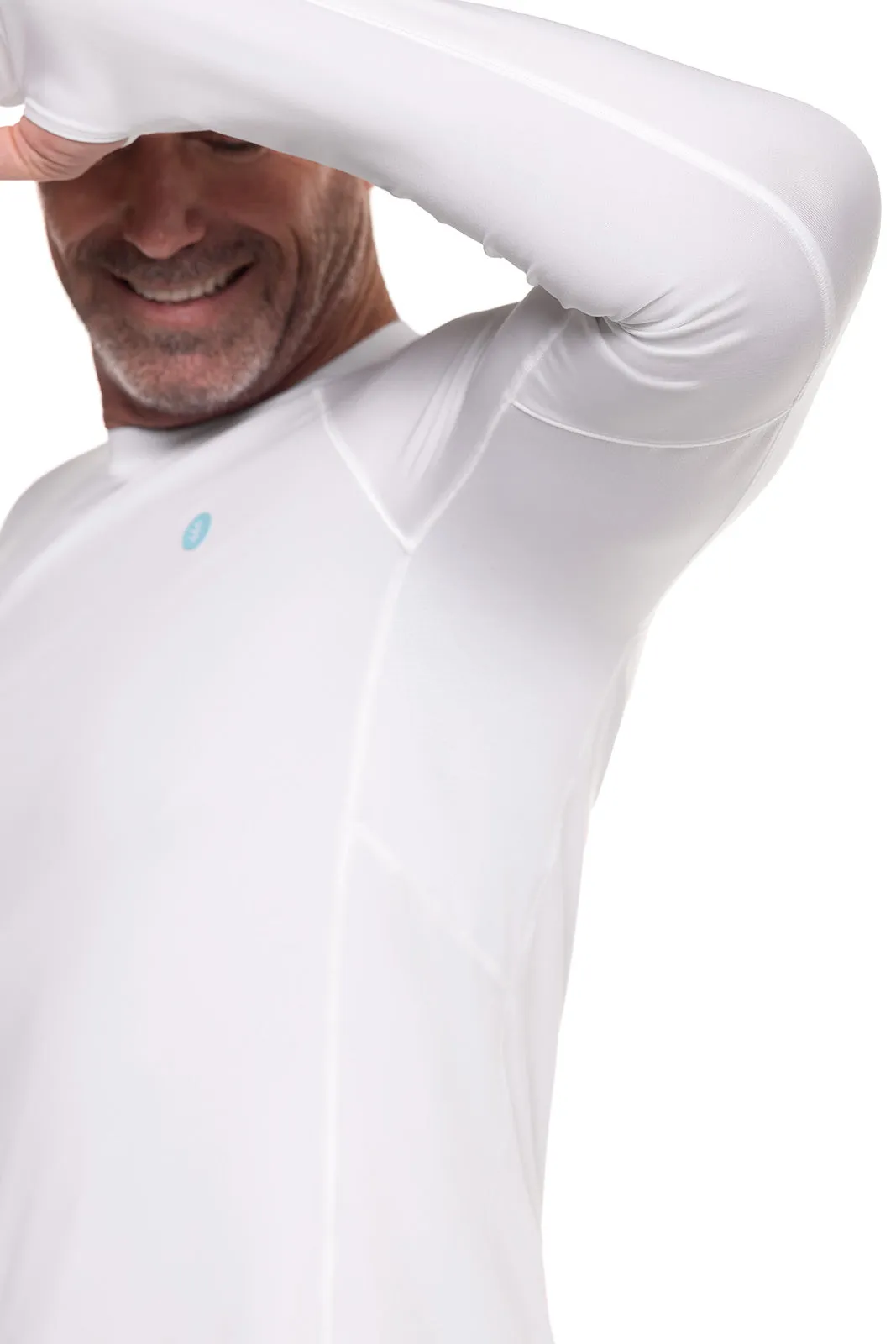 Men's Agility Long Sleeve Performance T-Shirt | White