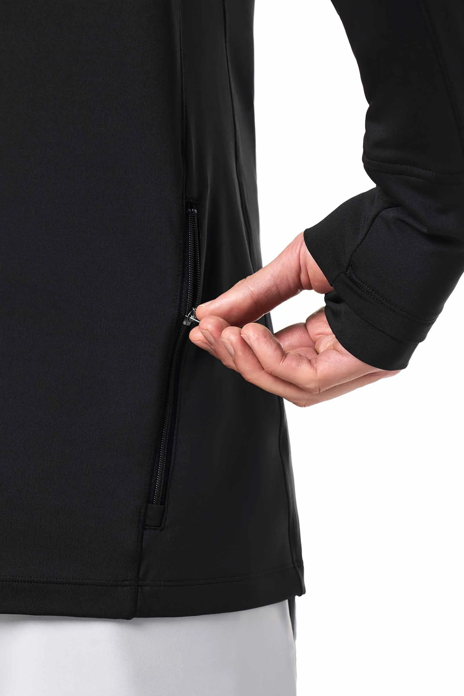 Men's Agility Performance Hoodie | Black
