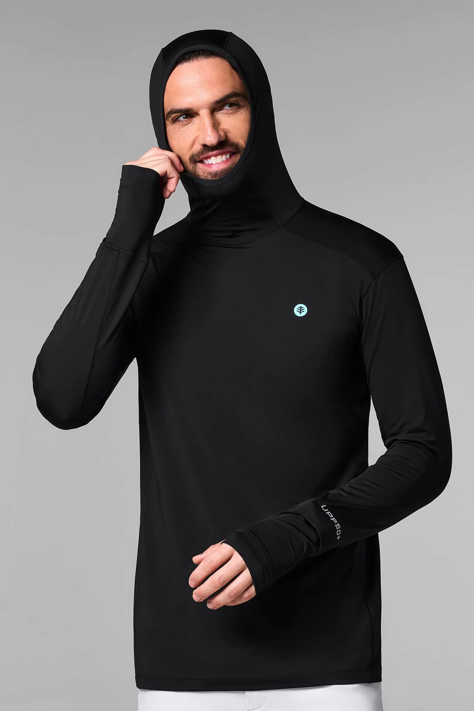 Men's Agility Performance Hoodie | Black