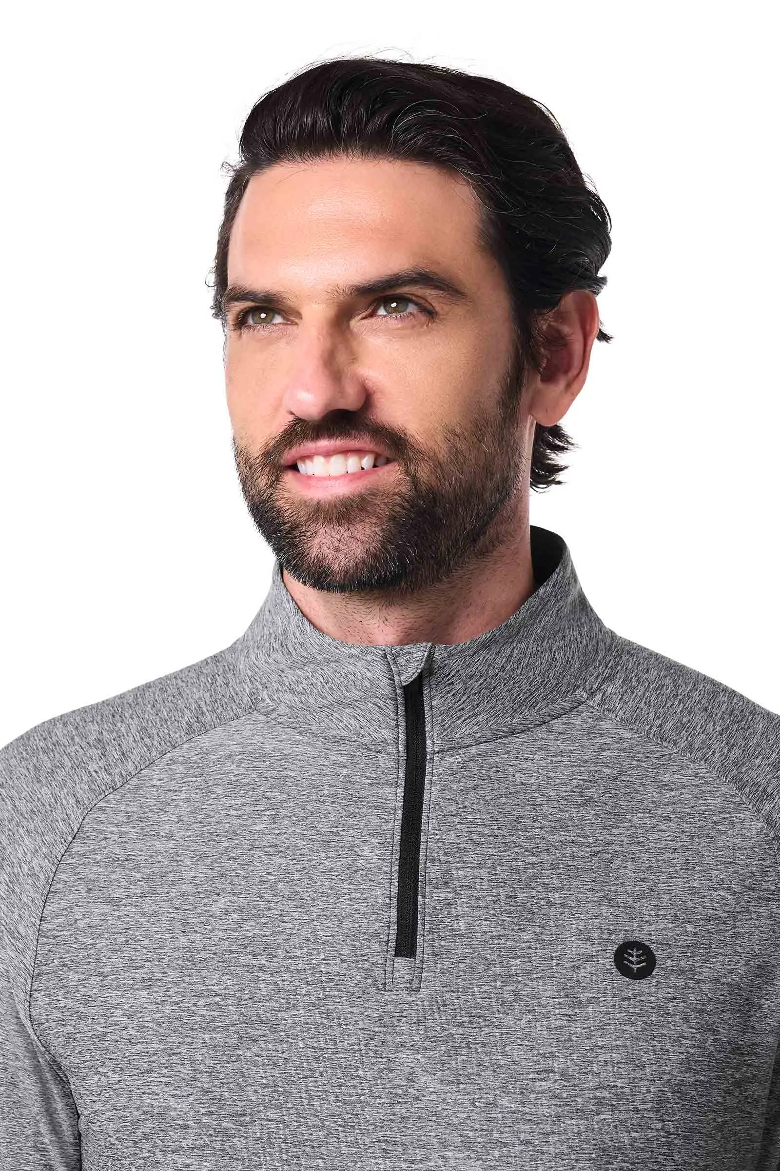 Men's Agility Performance Pullover | Charcoal Heather