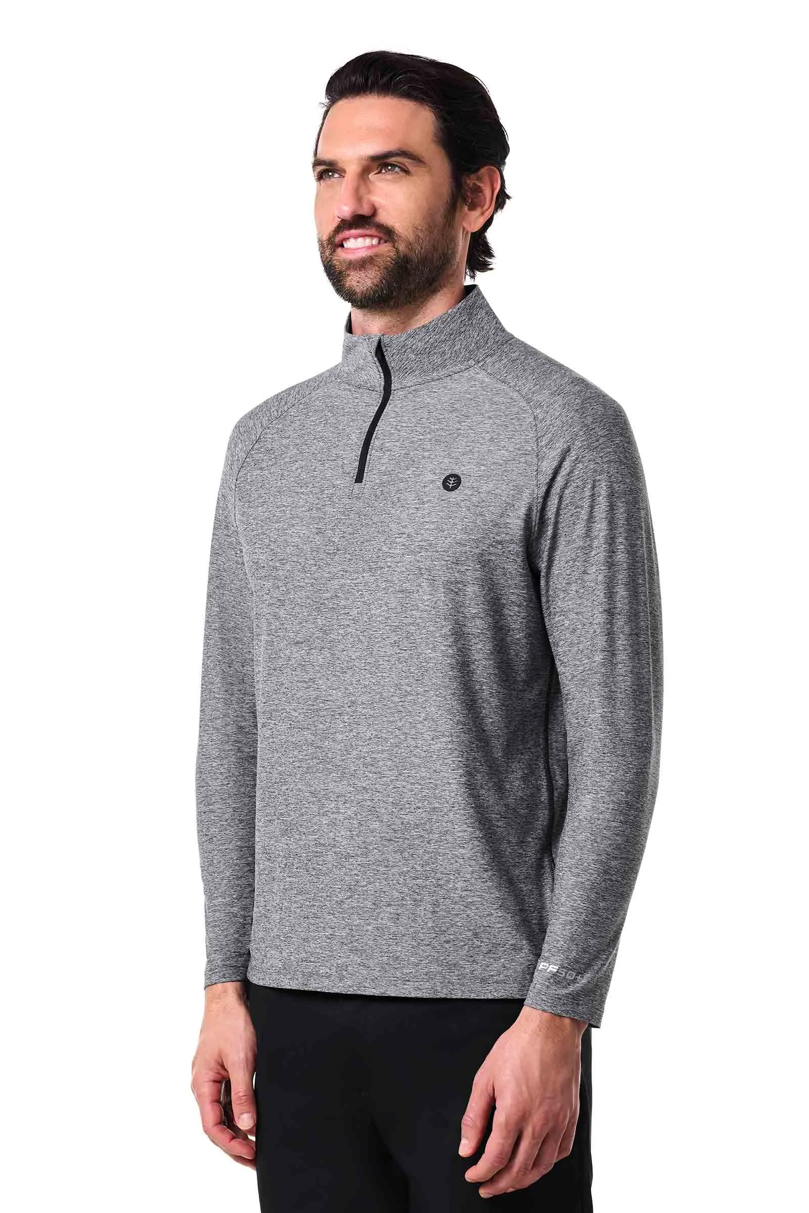 Men's Agility Performance Pullover | Charcoal Heather