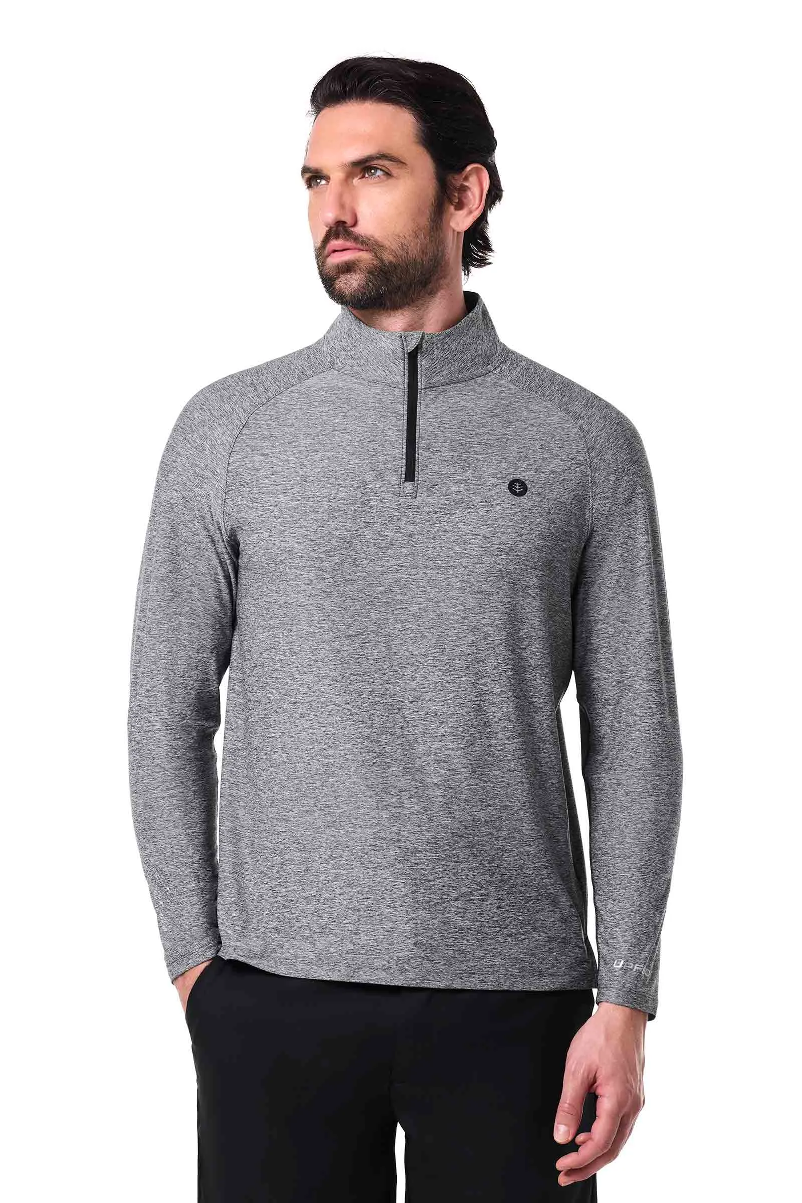 Men's Agility Performance Pullover | Charcoal Heather