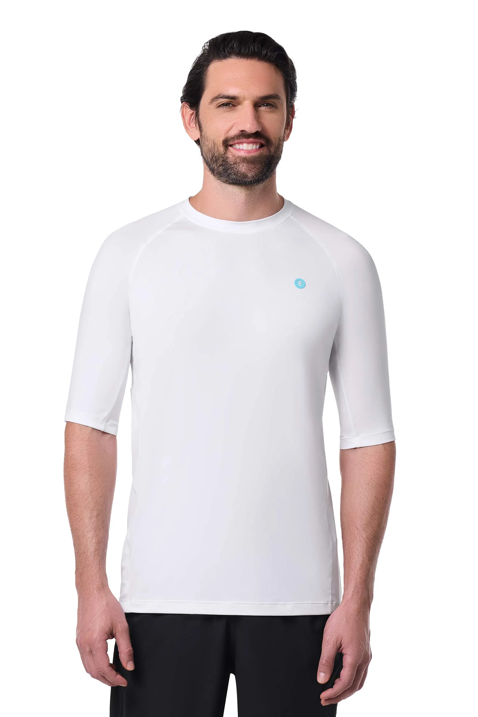 Men's Agility Short Sleeve Performance T-Shirt | White