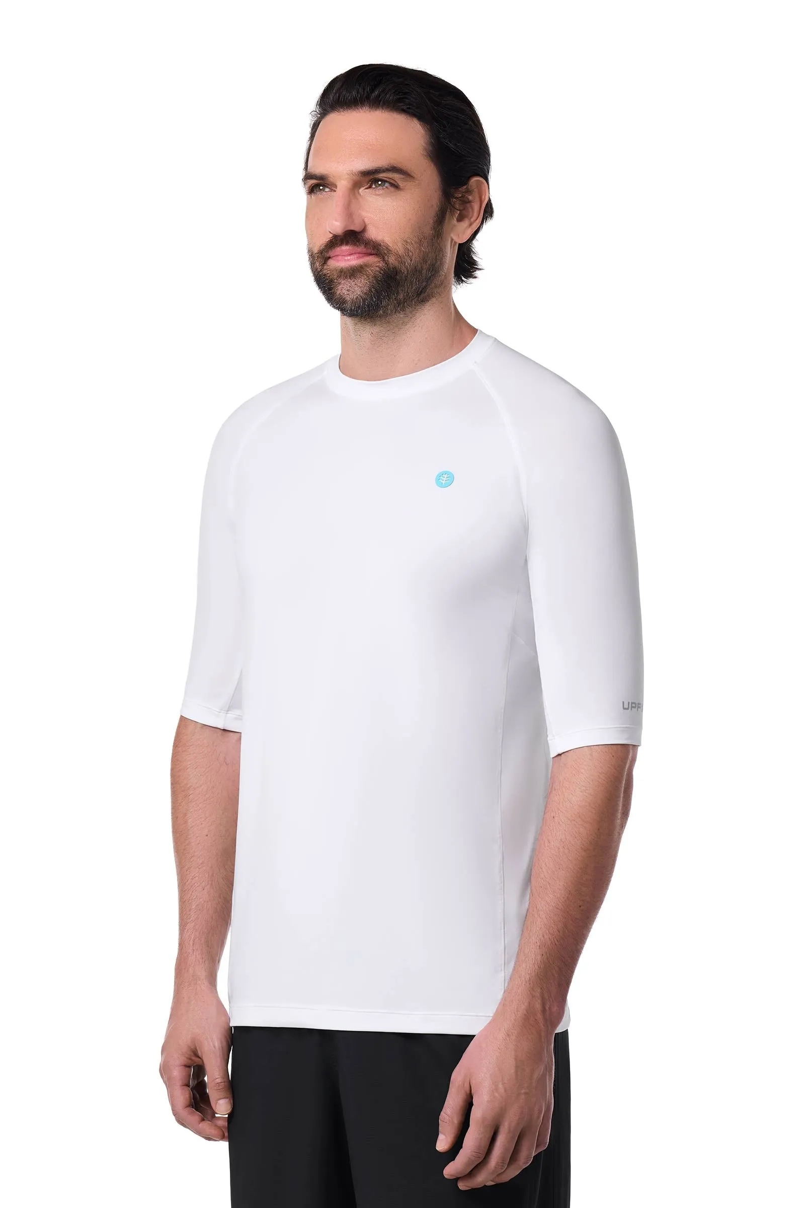 Men's Agility Short Sleeve Performance T-Shirt | White