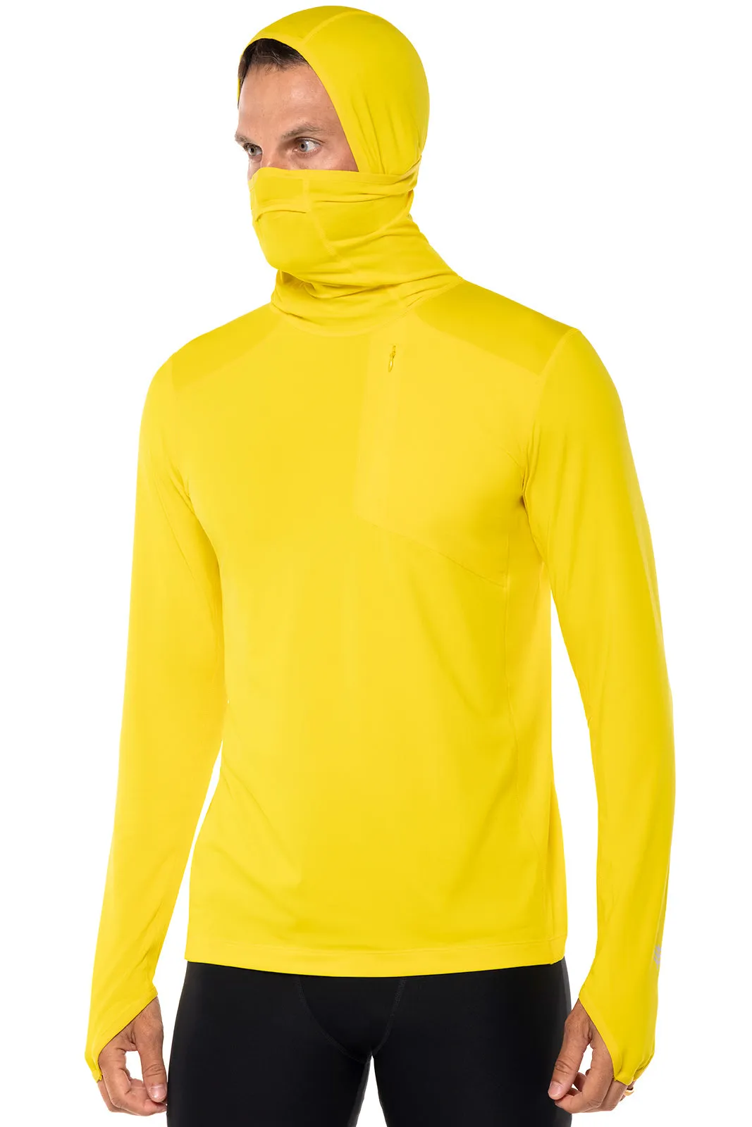 Men's Andros Fishing Hoodie | Bold Yellow