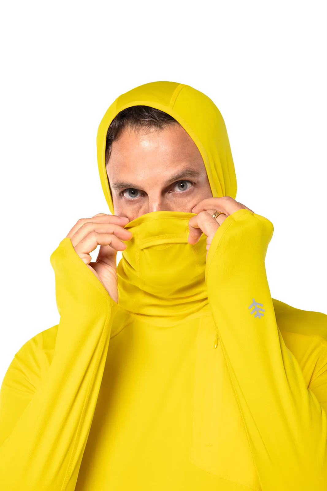 Men's Andros Fishing Hoodie | Bold Yellow
