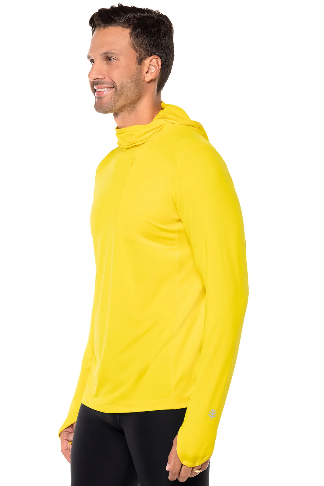 Men's Andros Fishing Hoodie | Bold Yellow