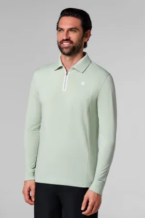 Men's Drive Golf Long Sleeve Polo | Seedling