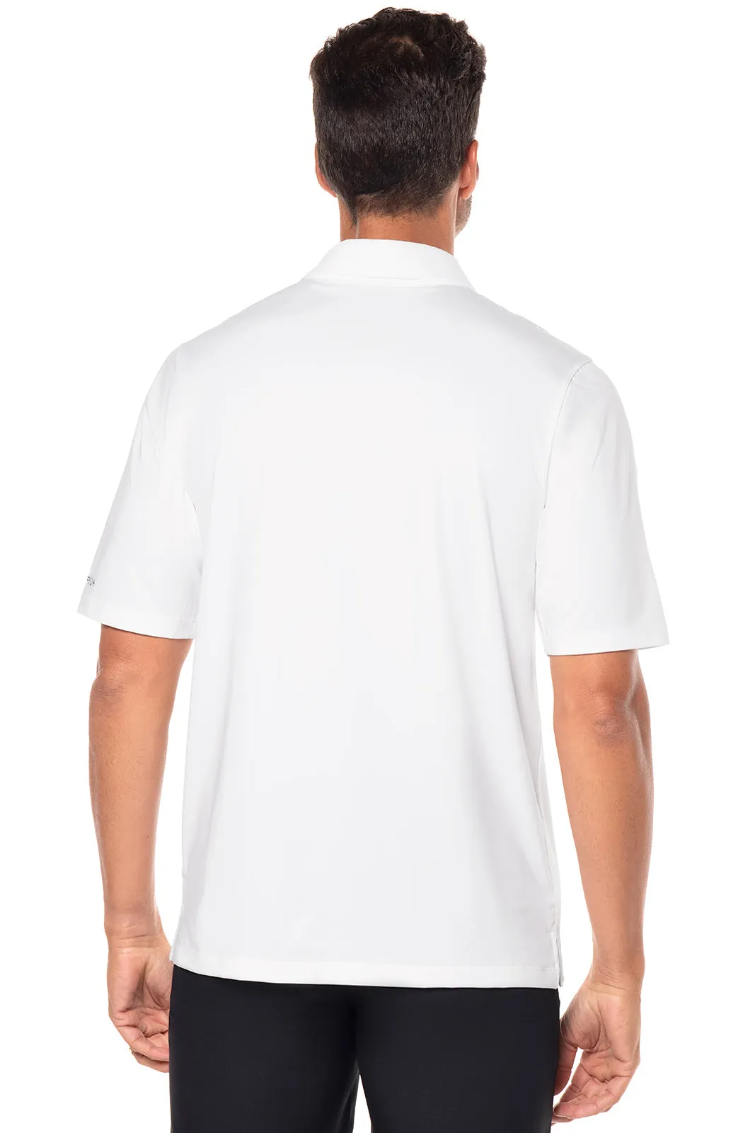 Men's Erodym Short Sleeve Polo | White