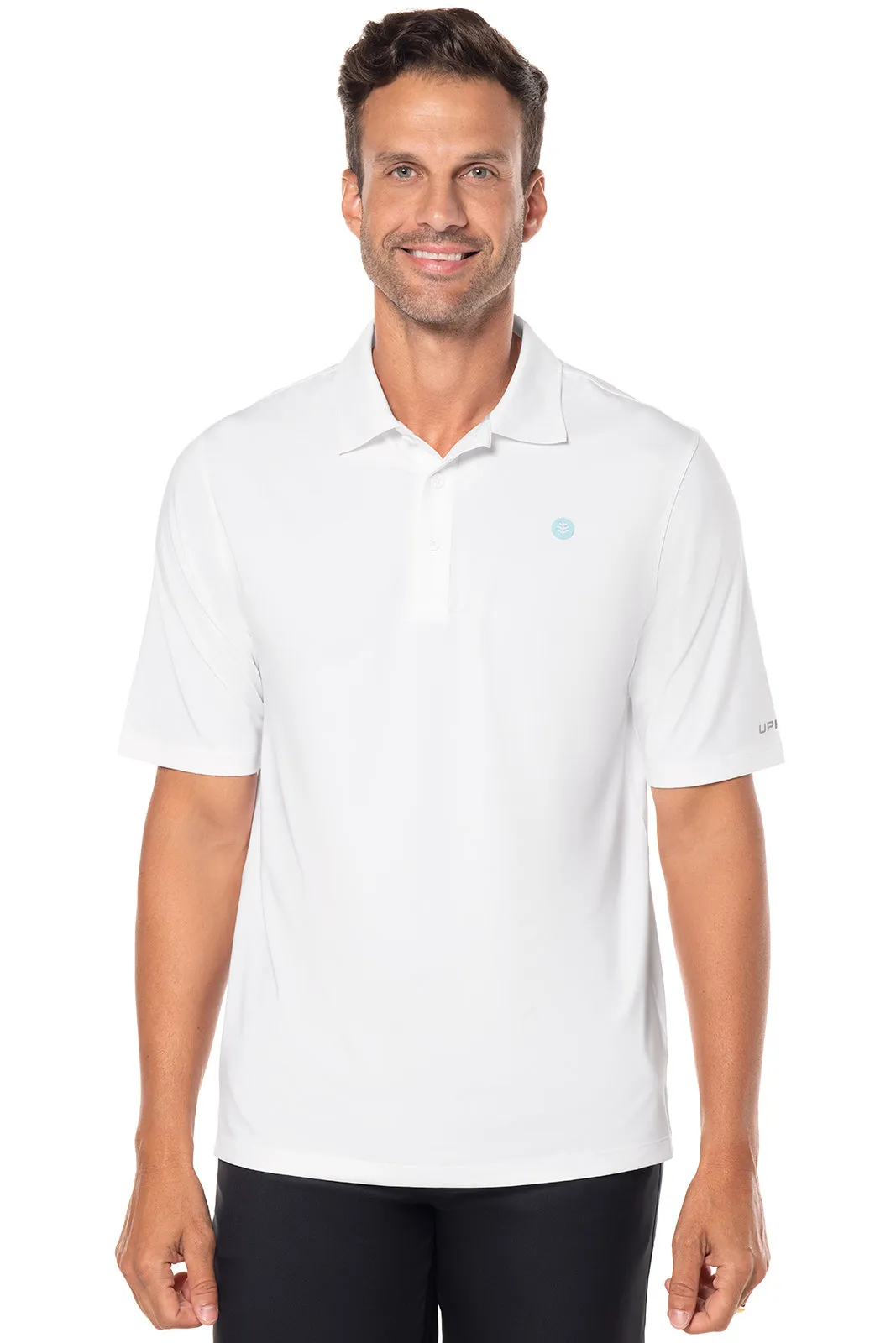 Men's Erodym Short Sleeve Polo | White