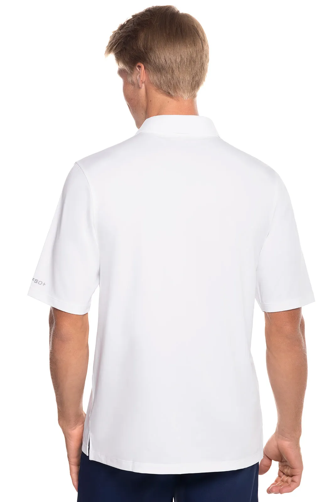 Men's Erodym Short Sleeve Polo | White
