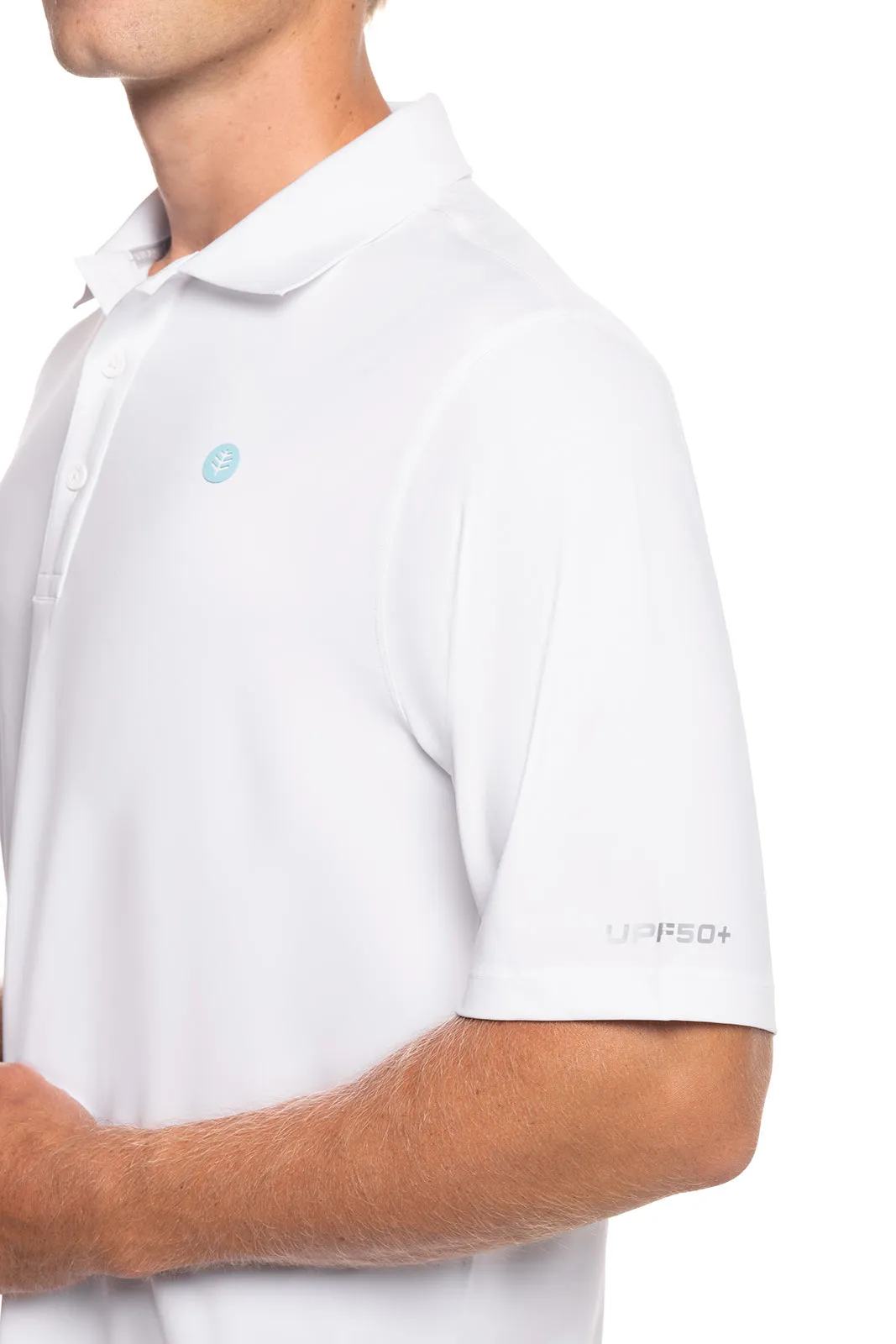 Men's Erodym Short Sleeve Polo | White