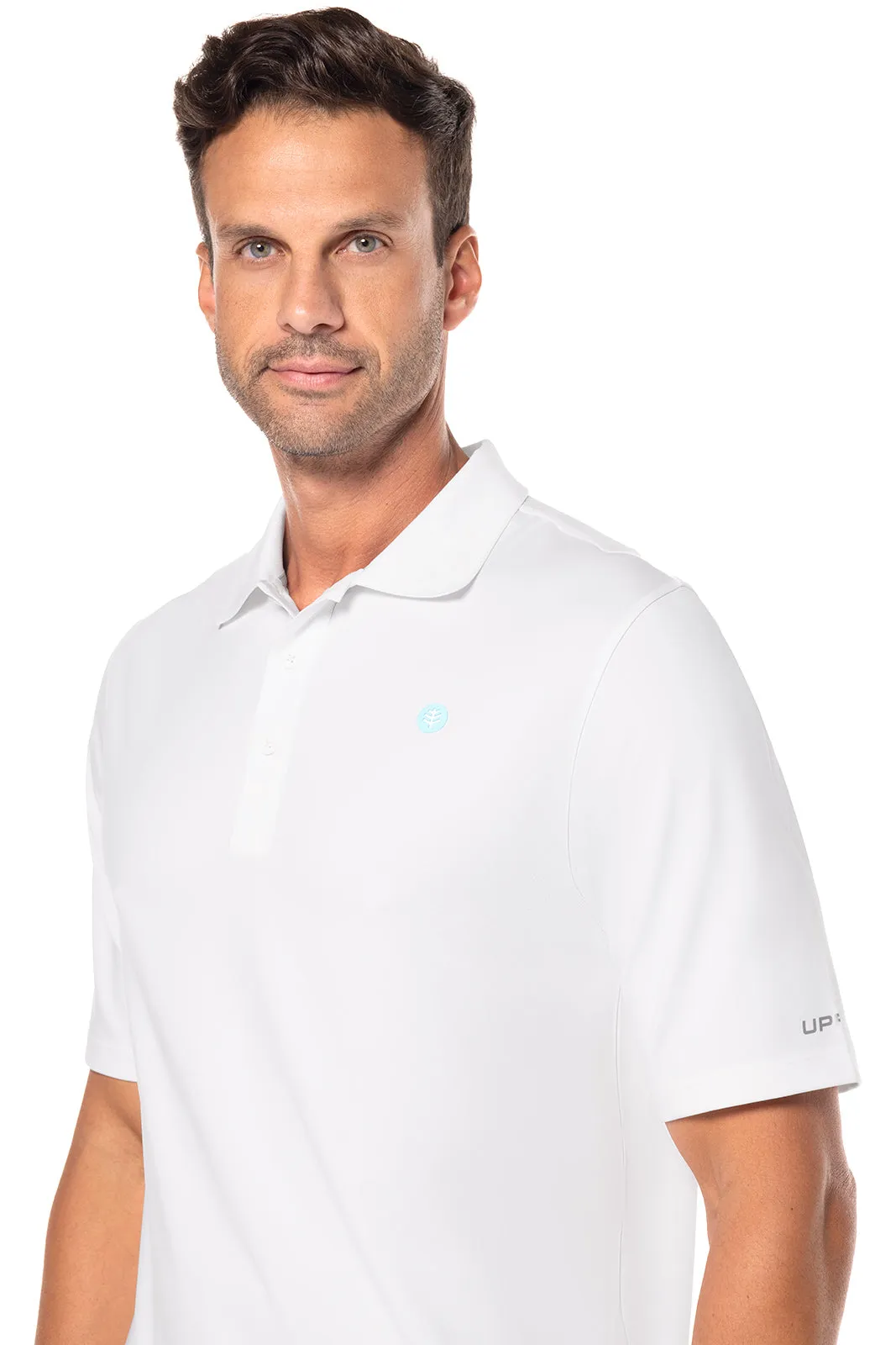 Men's Erodym Short Sleeve Polo | White