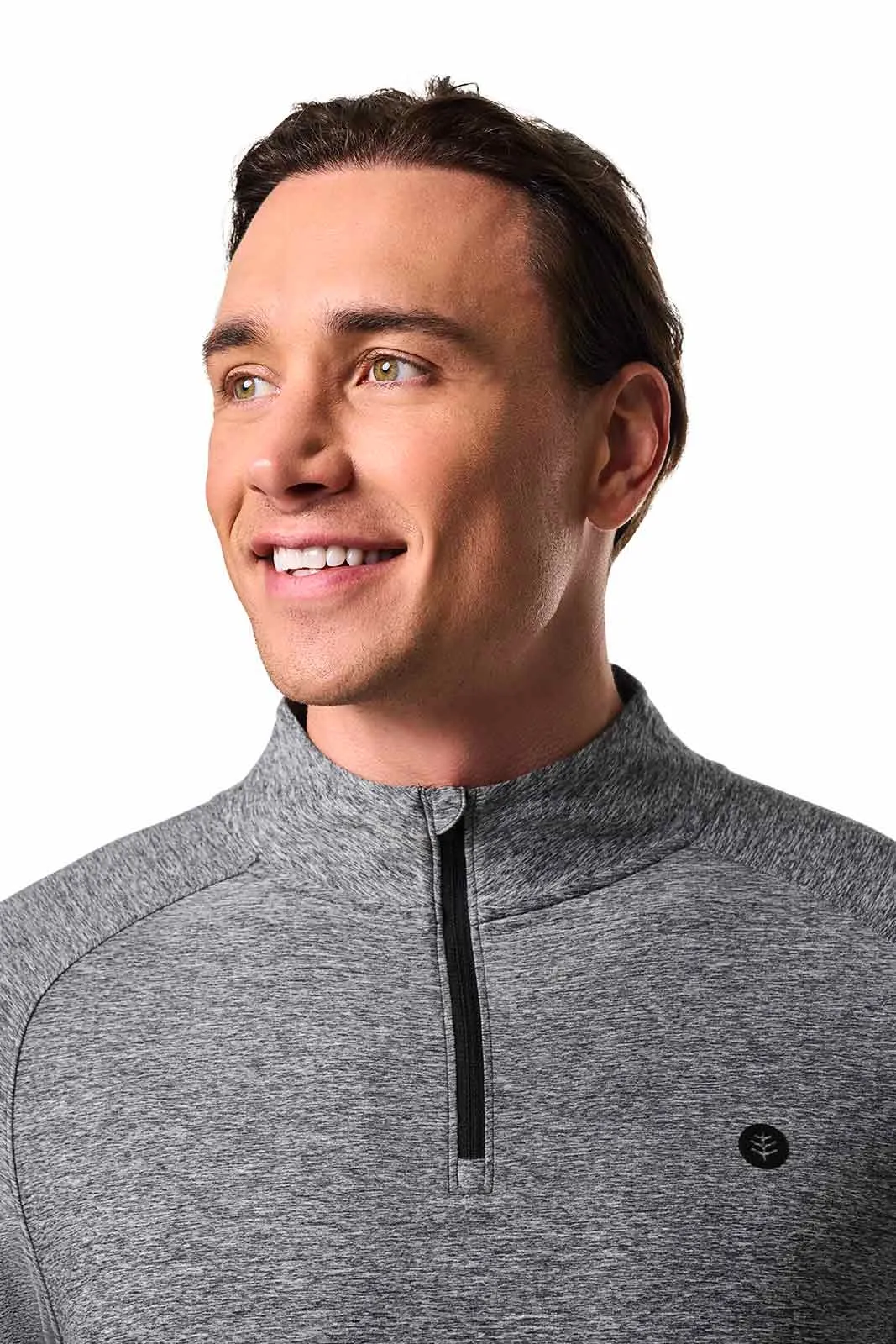Men's Fairway Golf Pullover | Charcoal