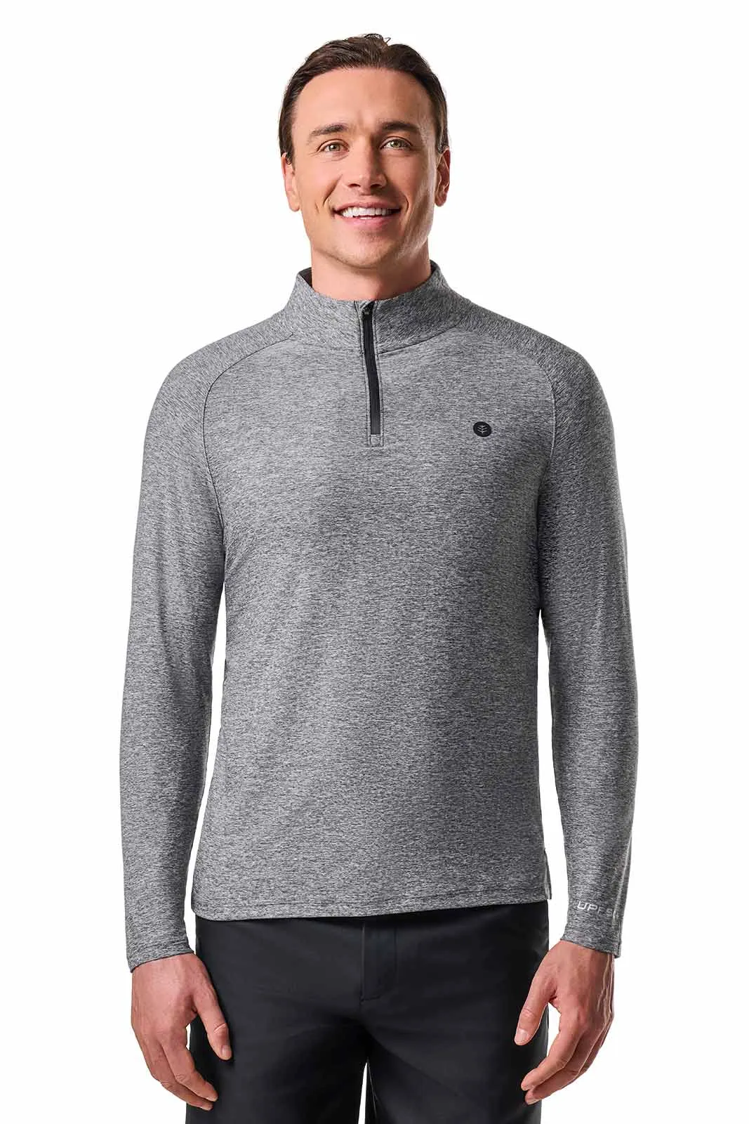 Men's Fairway Golf Pullover | Charcoal