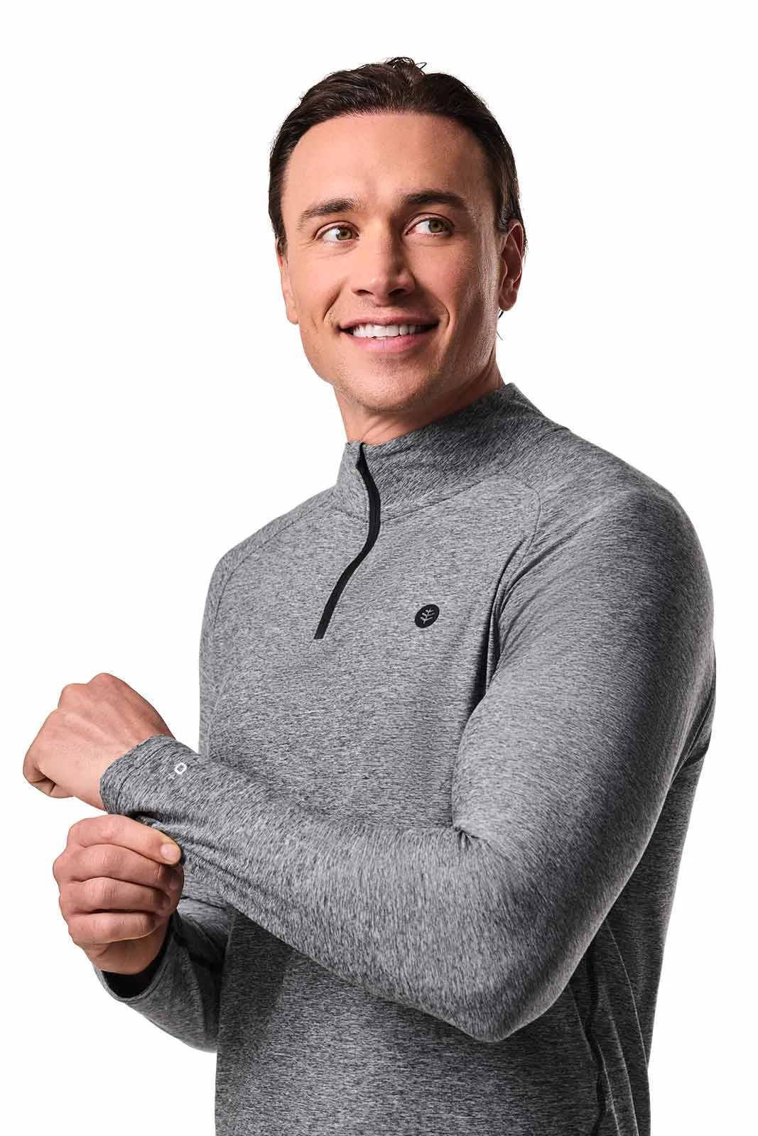 Men's Fairway Golf Pullover | Charcoal