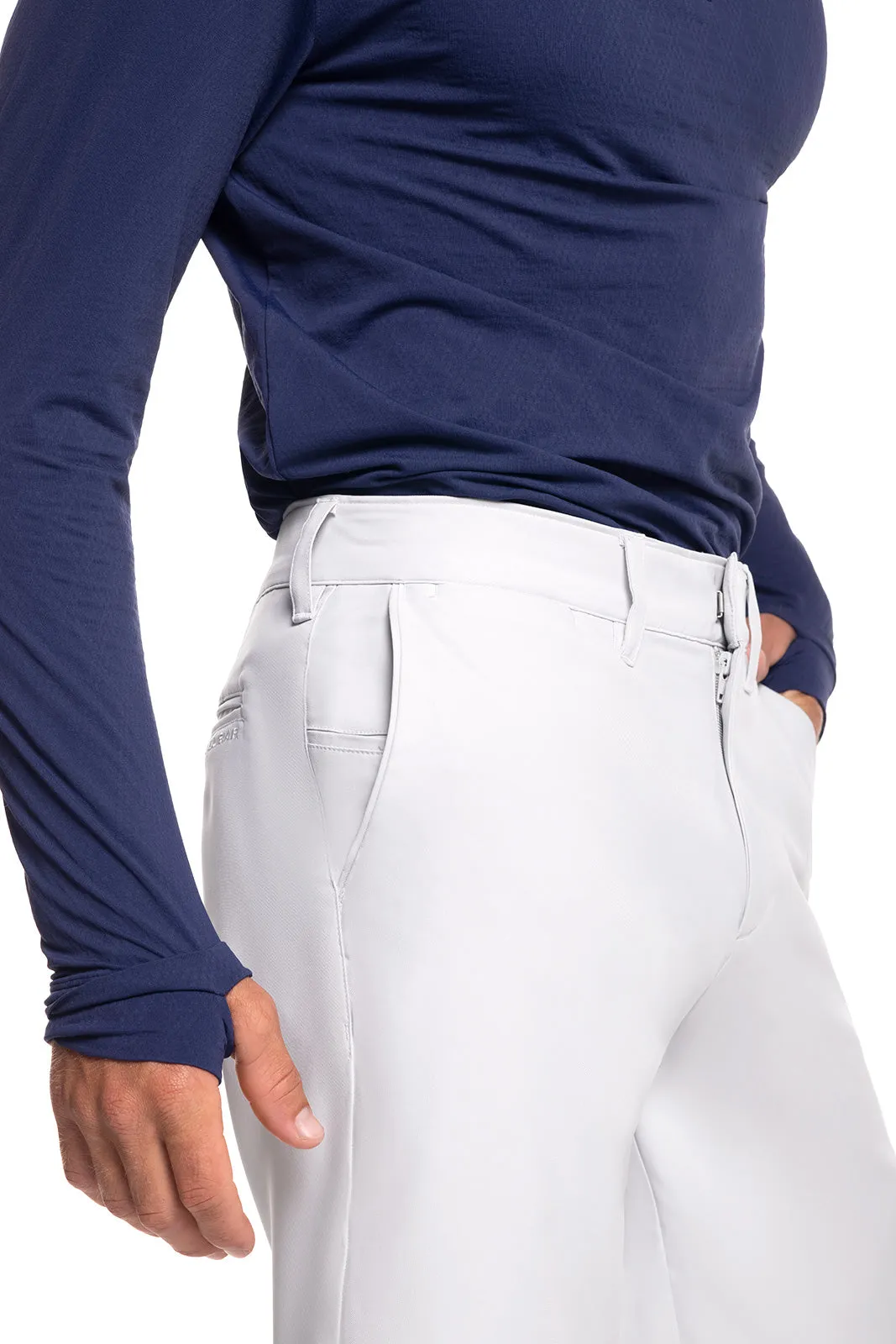Men's Flaig Golf Short | Sand Grey