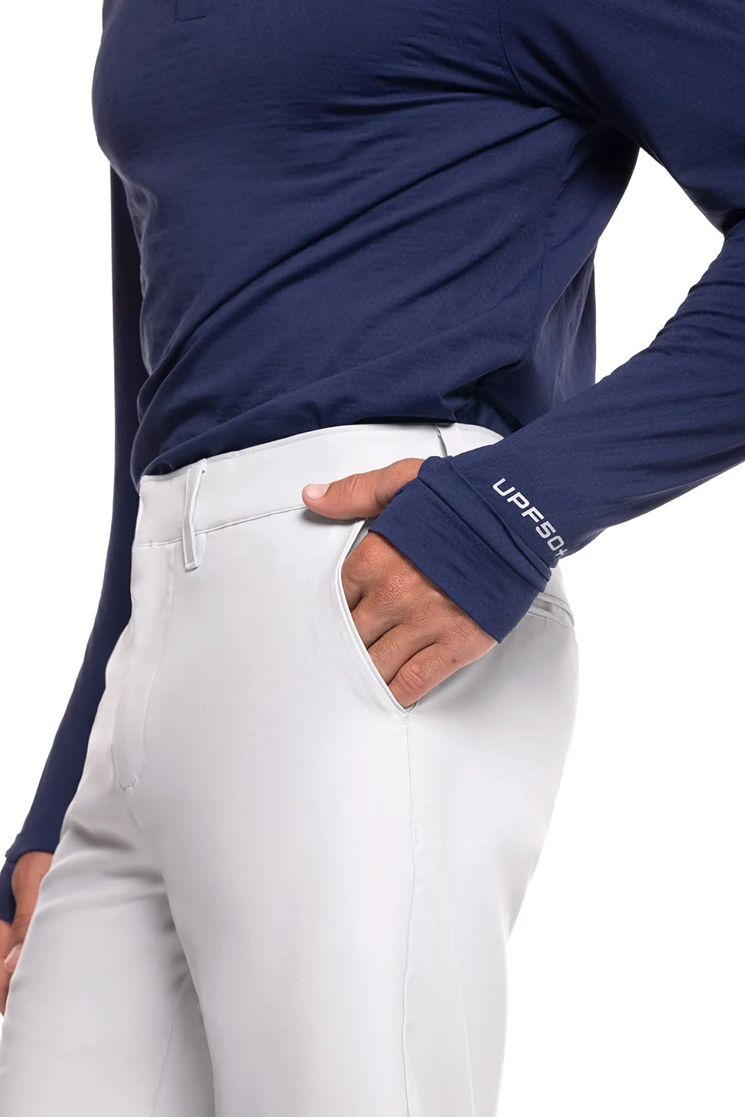 Men's Flaig Golf Short | Sand Grey