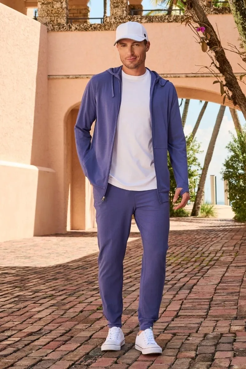 Men's LumaLeo Zip-Up Hoodie | Future Dusk