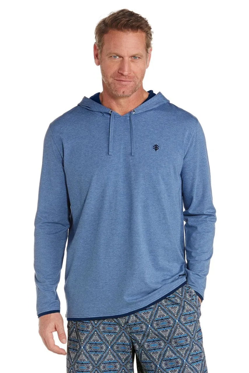 Men's Oasis Pullover Hoodie  | Pacific Blue Heather
