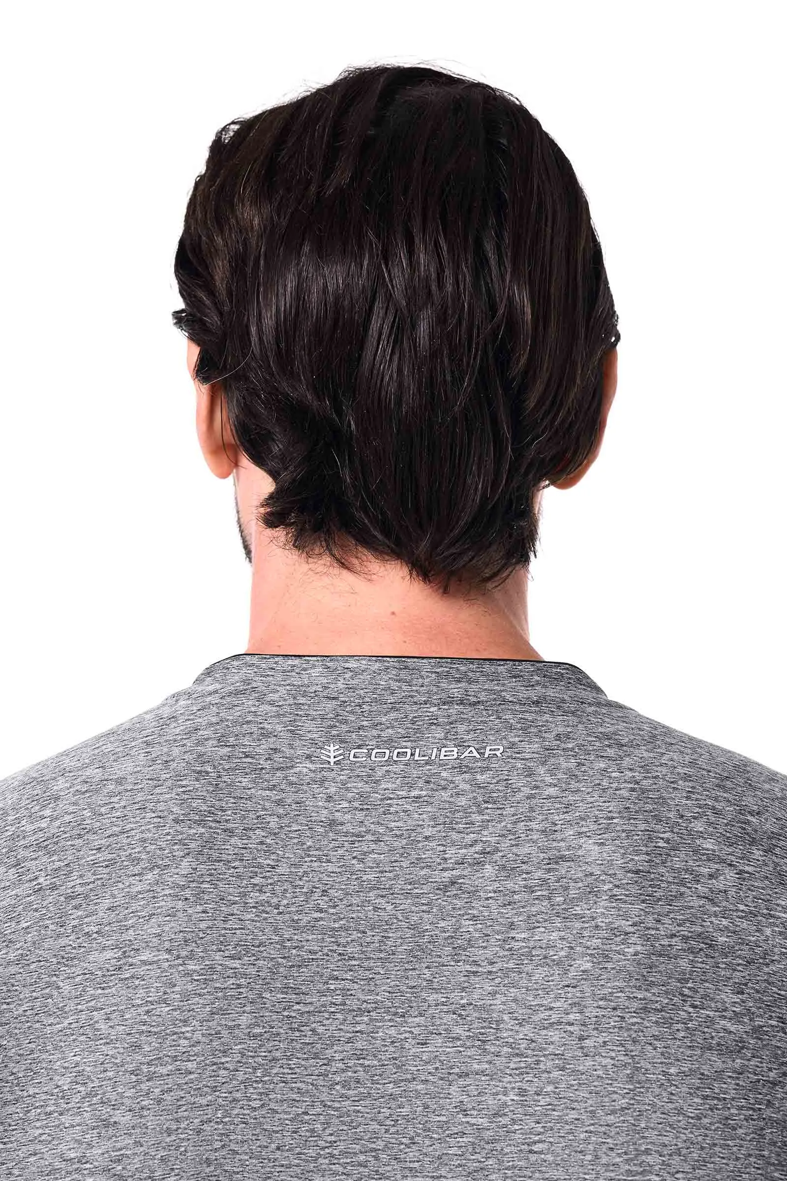 Men's Tiebreaker Long Sleeve Tee | Charcoal Heather