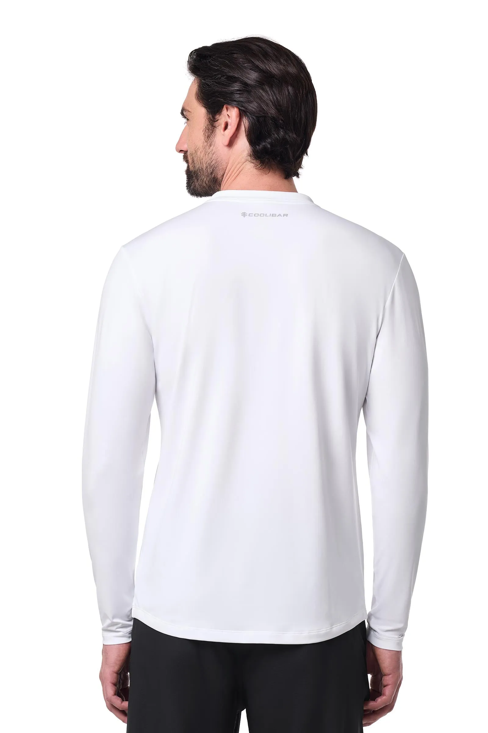 Men's Tiebreaker Long Sleeve Tee | White