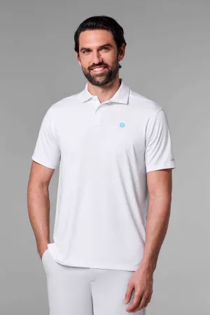 Men's Victory Lap Short Sleeve Polo | White