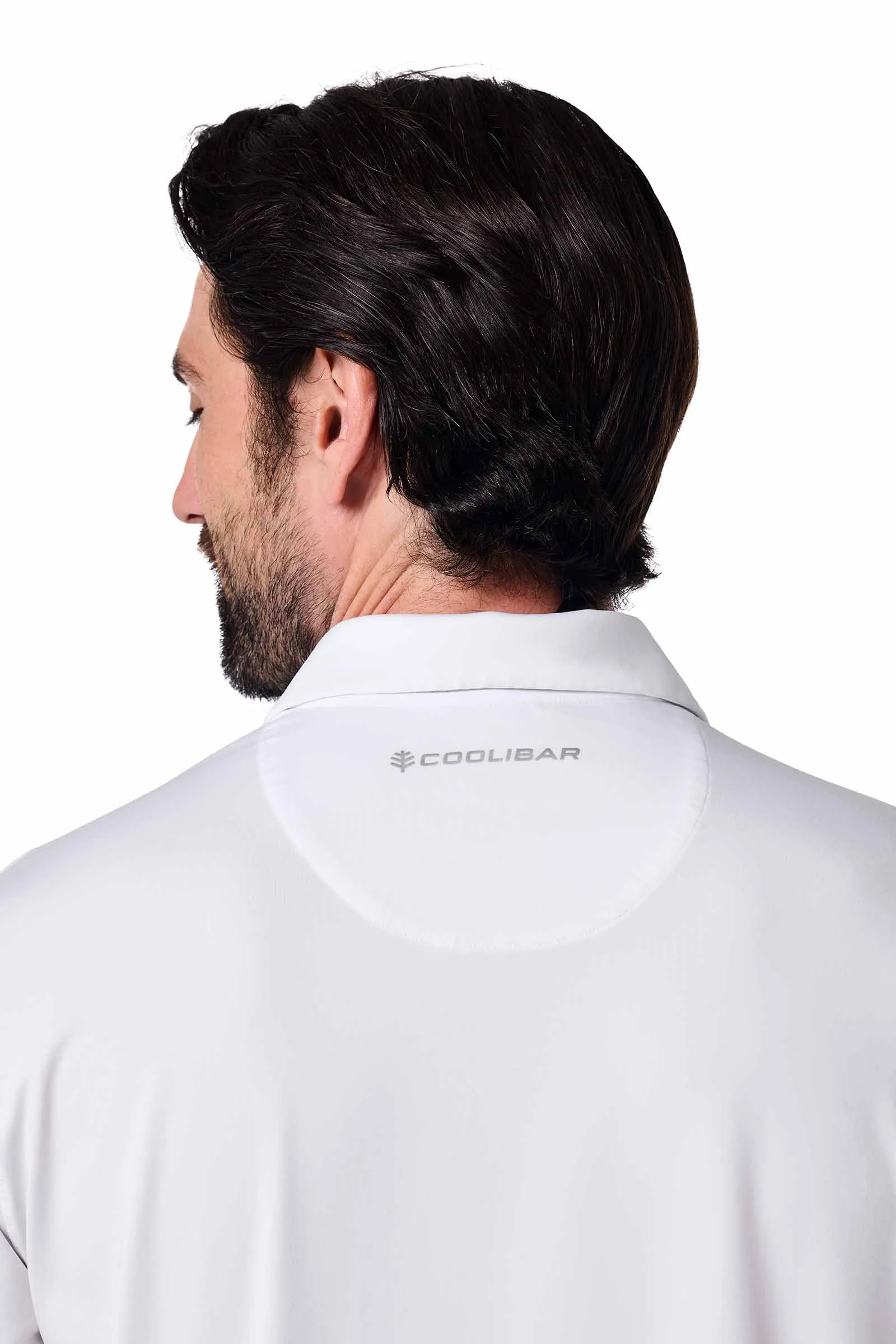 Men's Victory Lap Short Sleeve Polo | White