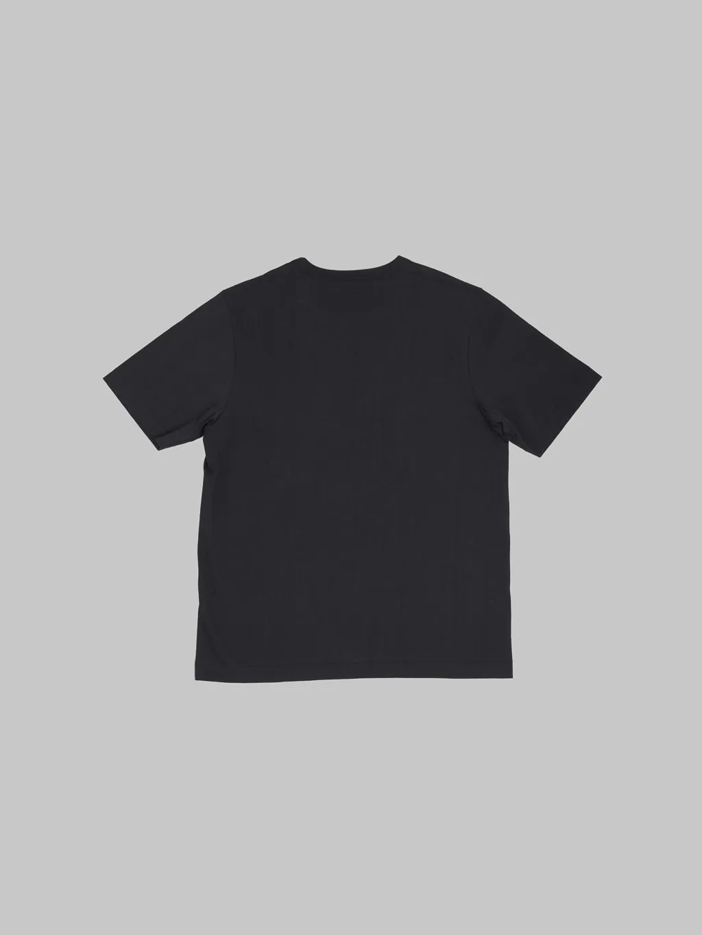 Merz b. Schwanen 214 2-Thread Heavyweight 7.2oz Crewneck Loopwheeled Relaxed Fit T-Shirt Charcoal