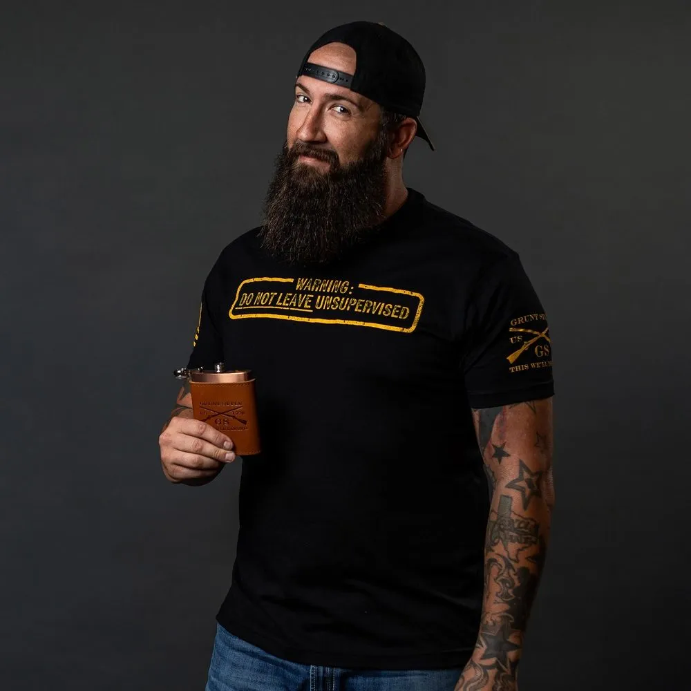 Needs Supervision T-Shirt - Black