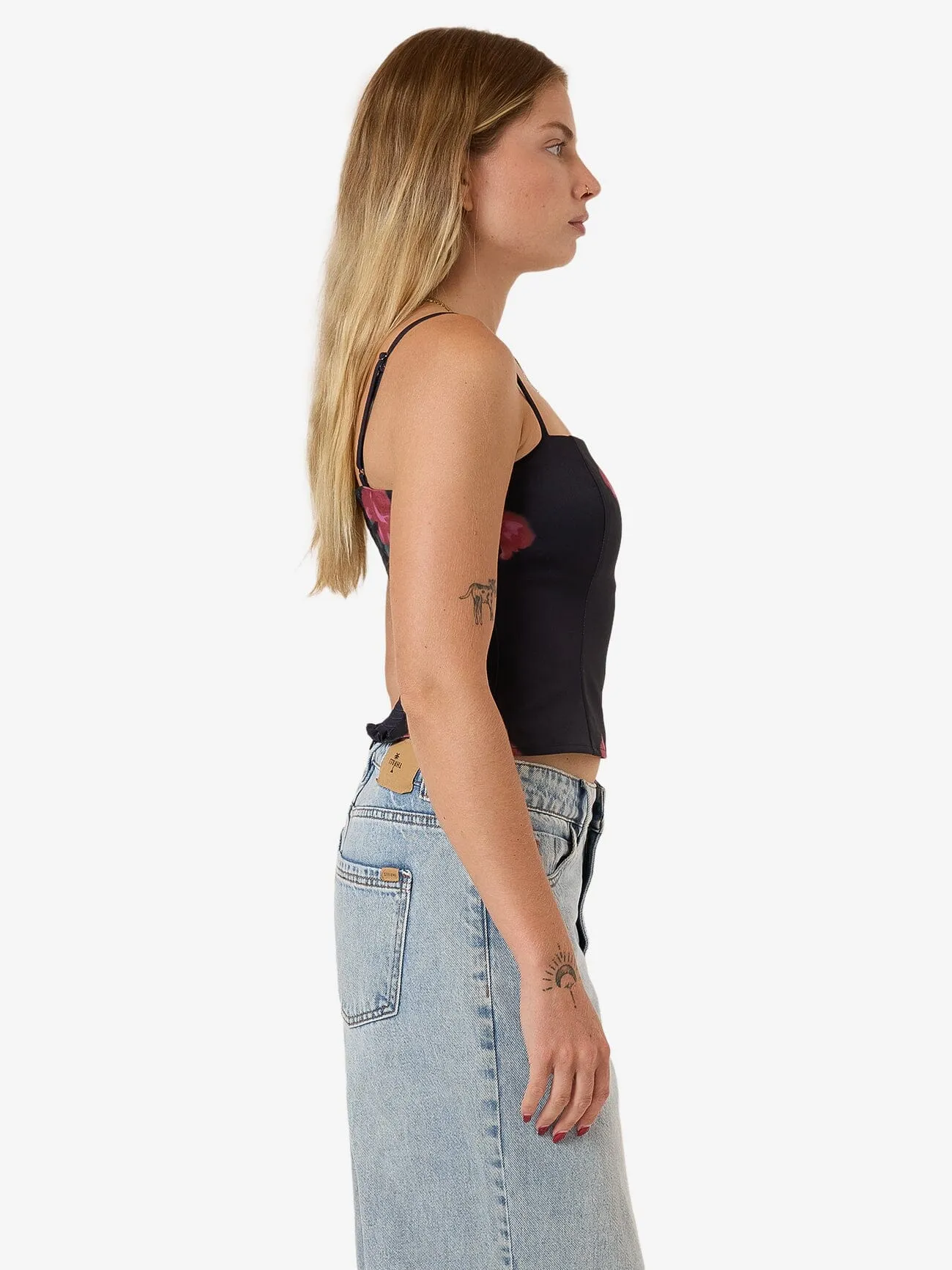 No Promises Edie Top - Black