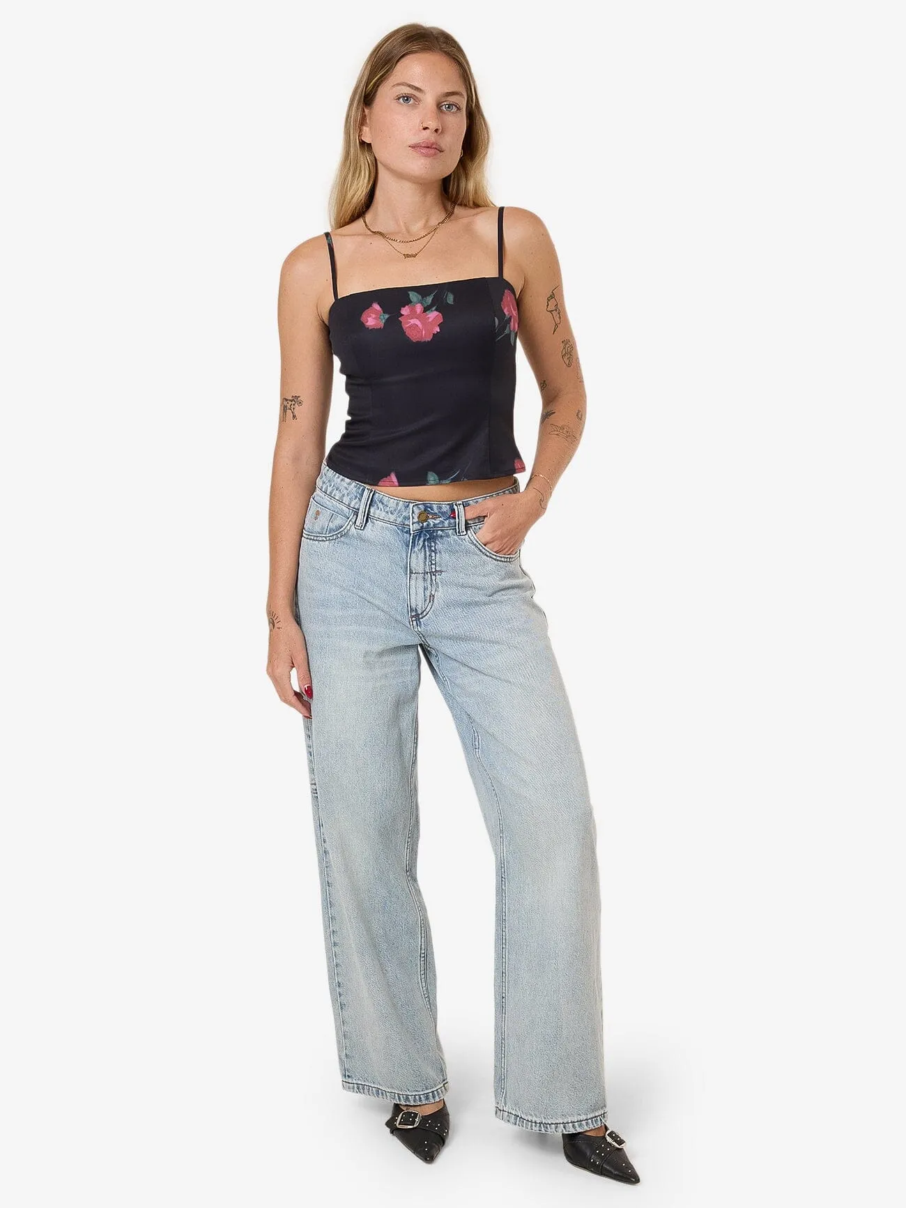 No Promises Edie Top - Black