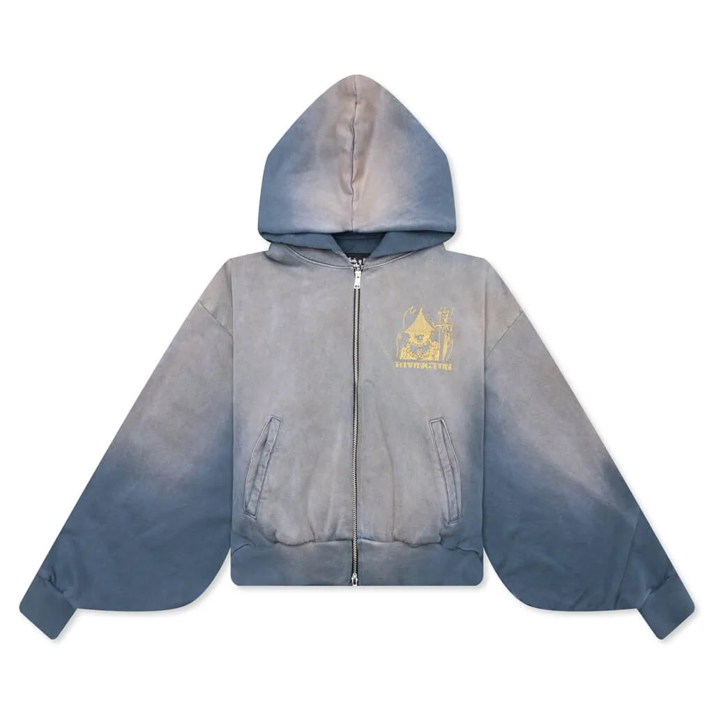 Noahs Zip Hoodie - Grail Blue